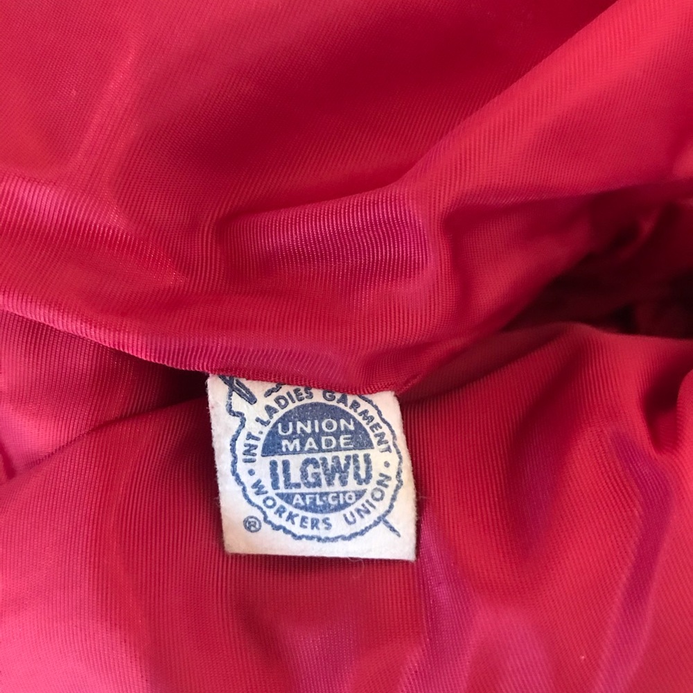 💯VINTAGE 1960s girls wool coat - Picture 6 of 9